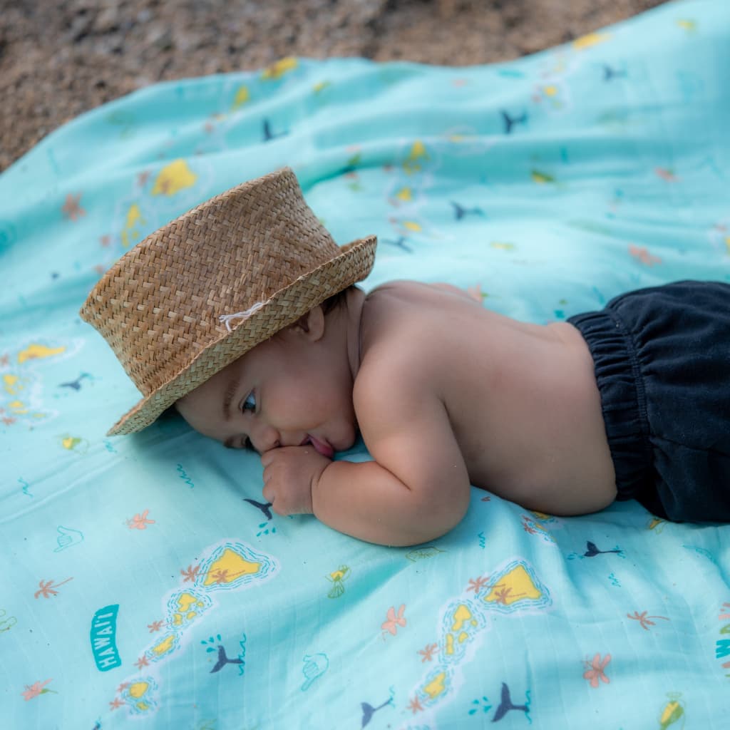 Kuʻu Home O Hawaiʻi Baby Quilt