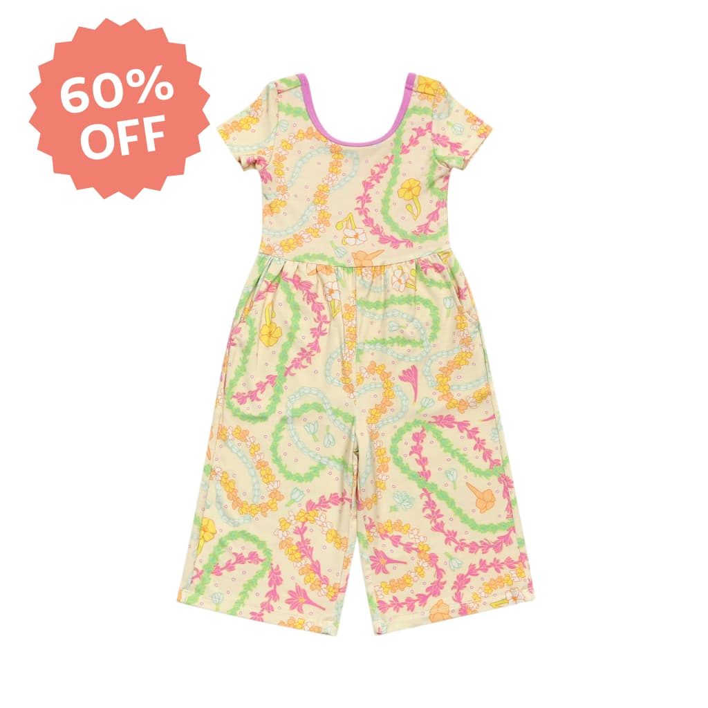 Lei Day in Sand Jumpsuit