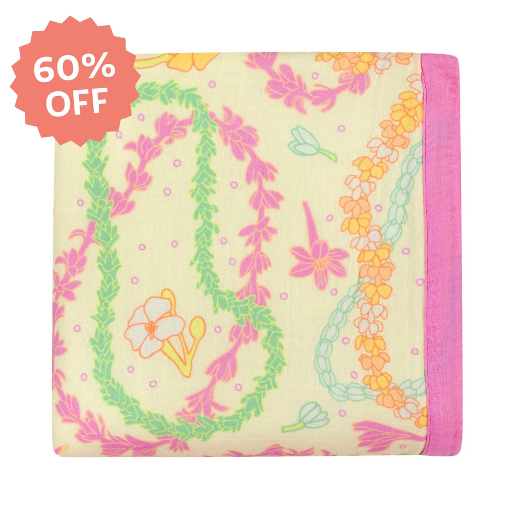 Lei Day in Sand Baby Quilt