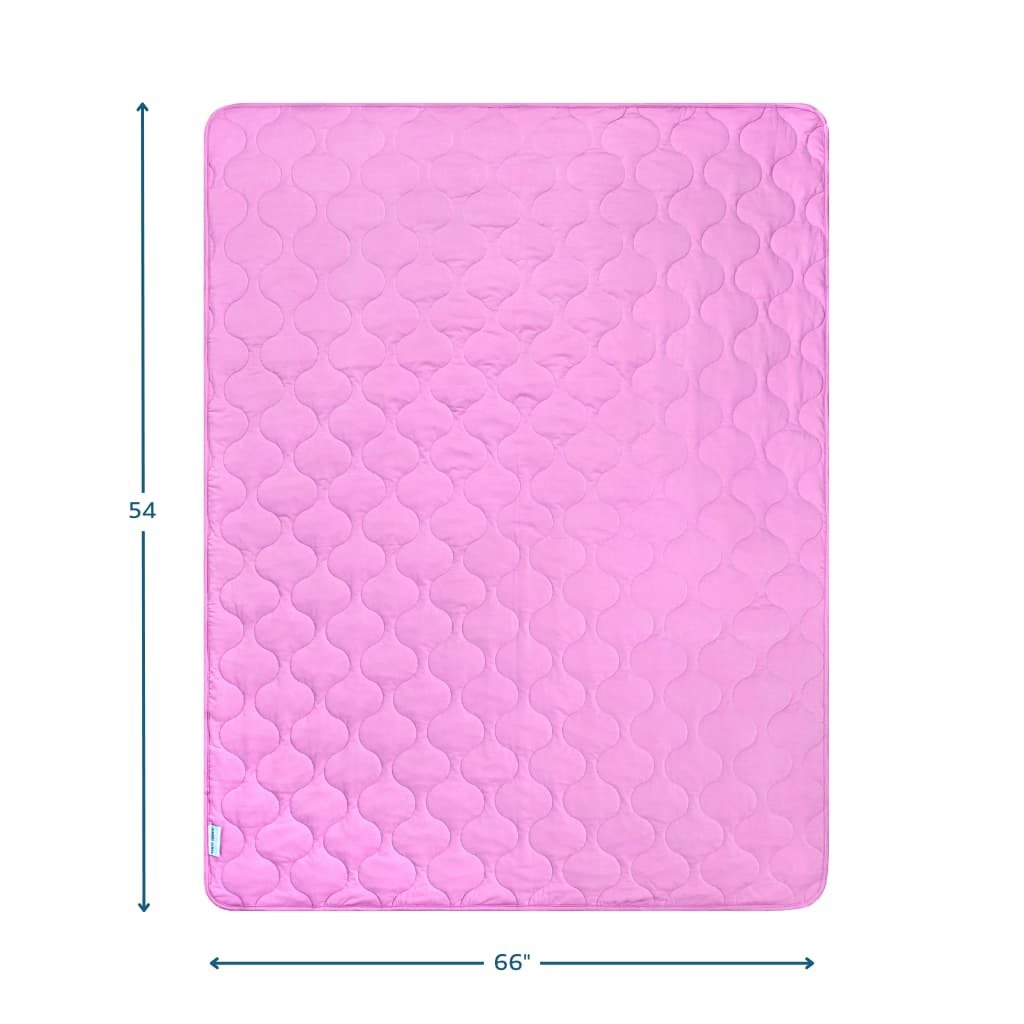 Lei Day In Sand Quilted Bamboo Blanket