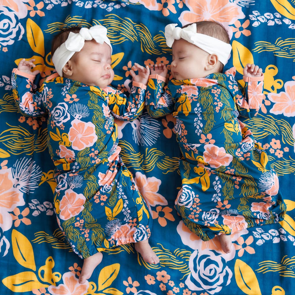 Lā Lei Bamboo Layette Gown