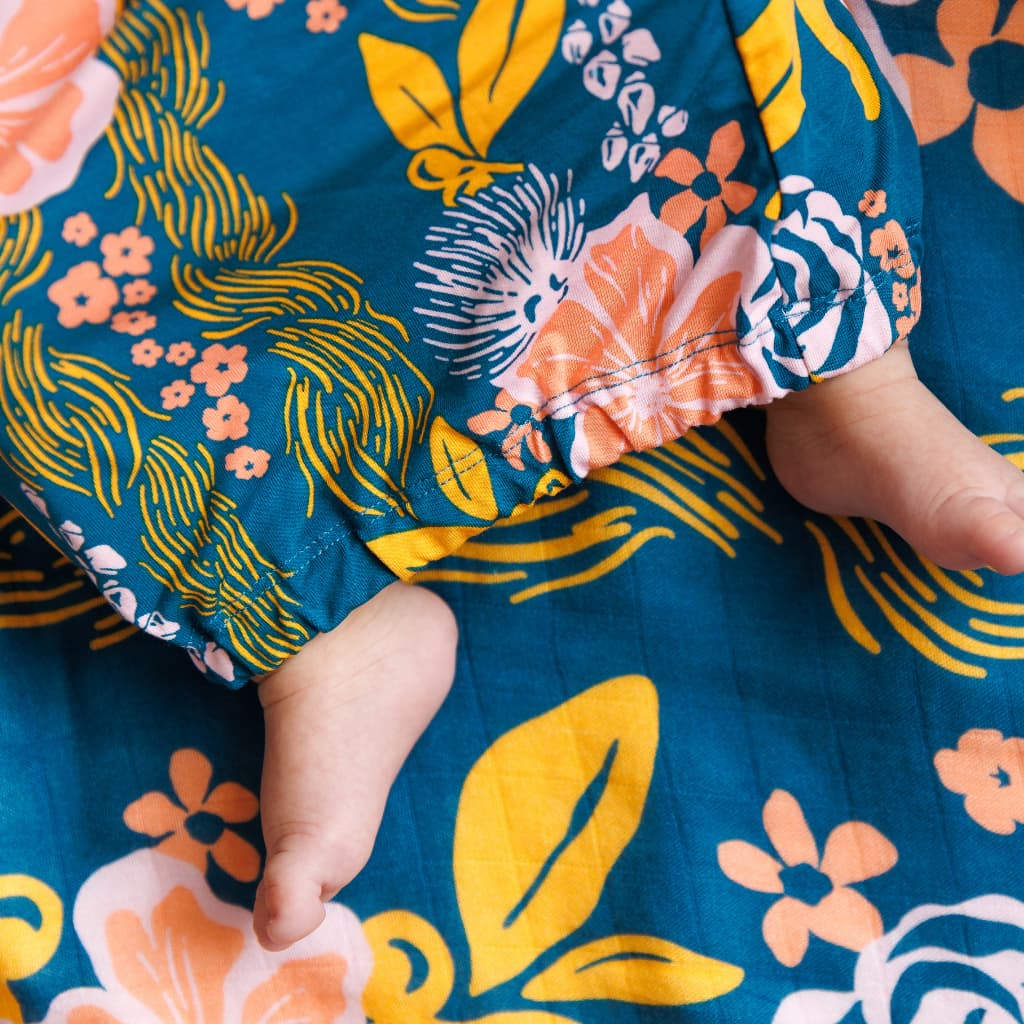 Lā Lei Bamboo Layette Gown