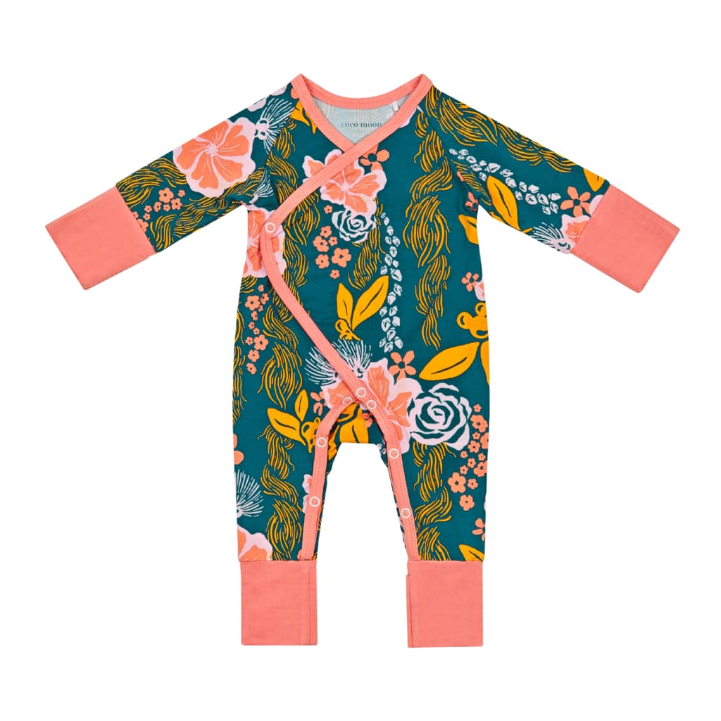 Lā Lei Bamboo Newborn Coverall