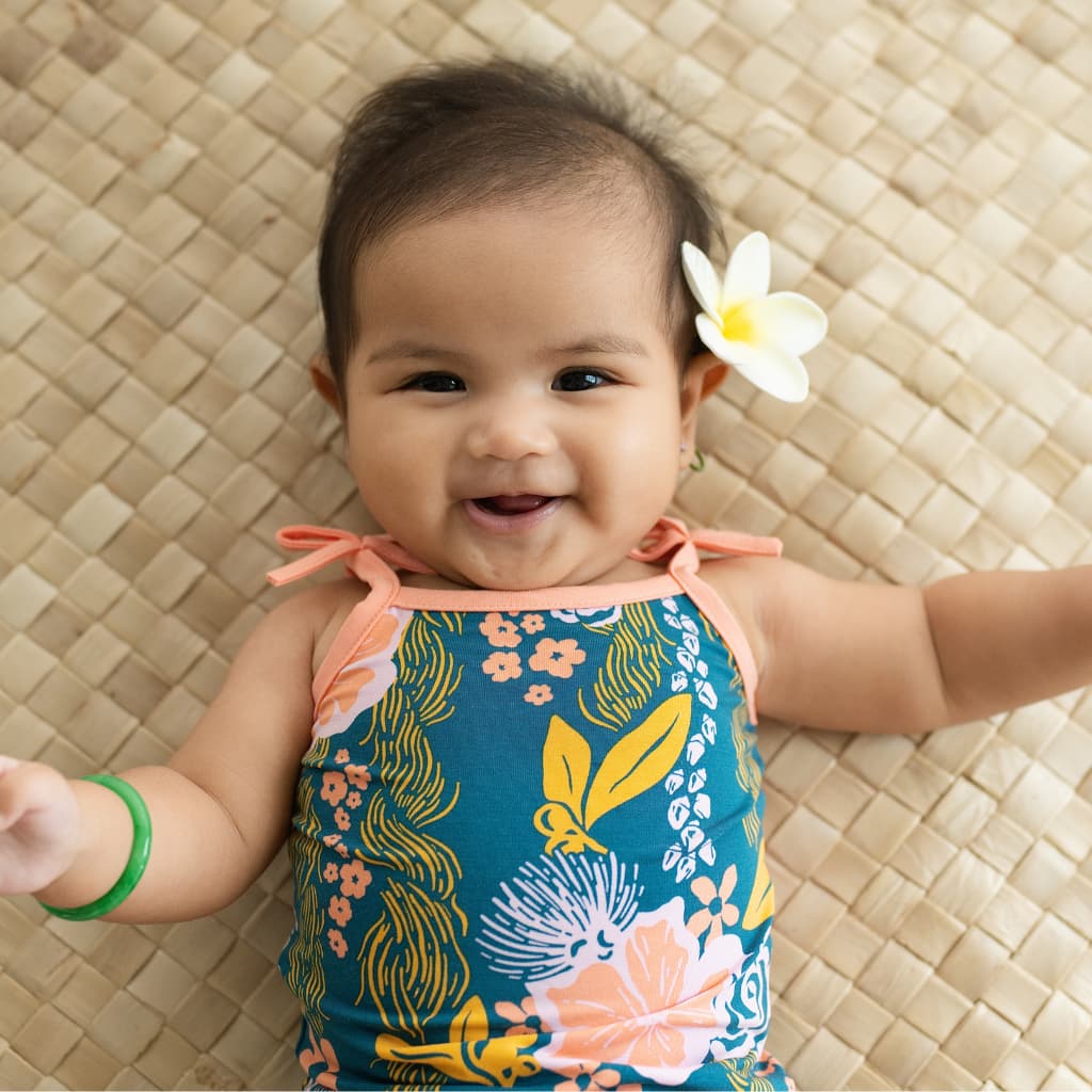 Lā Lei Bamboo Tank Top Onesie