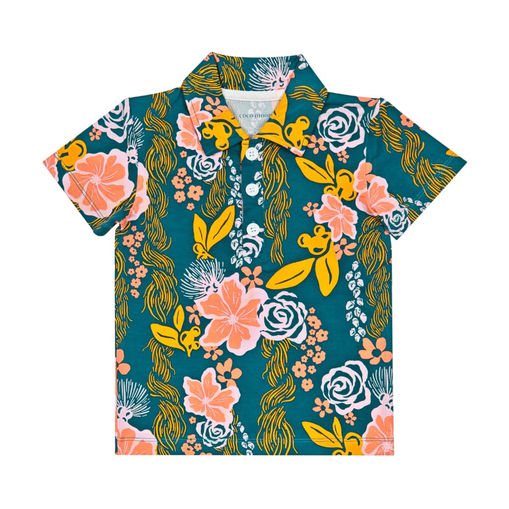 Lā Lei Bamboo Polo Shirt