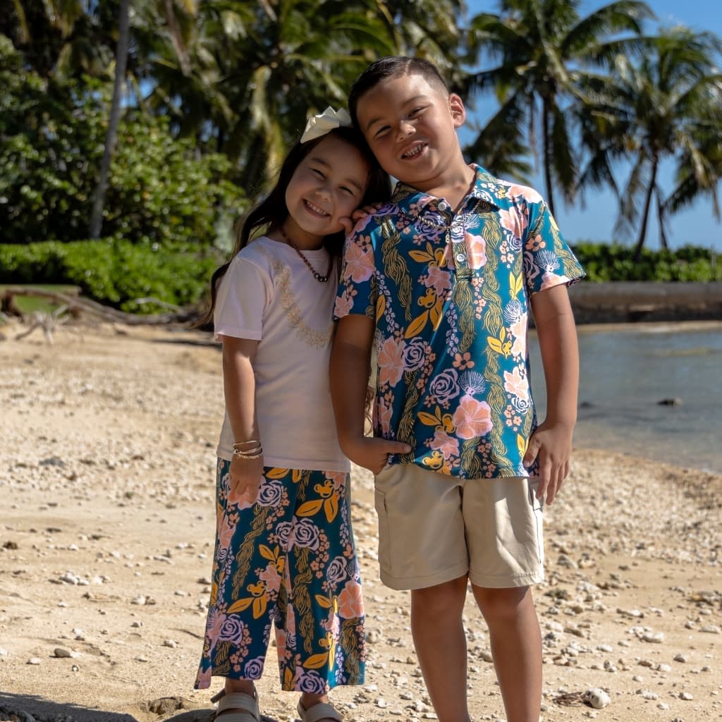 Lā Lei Bamboo Polo Shirt