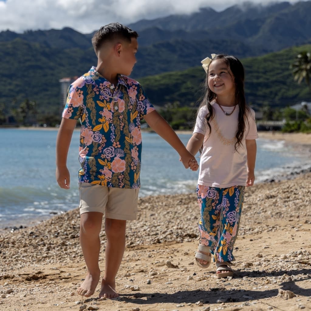 Lā Lei Bamboo Polo Shirt