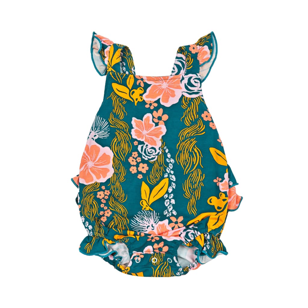 Lā Lei Bamboo Ruffle Romper