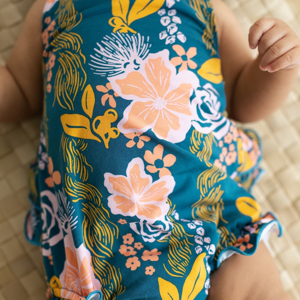 Lā Lei Bamboo Ruffle Romper