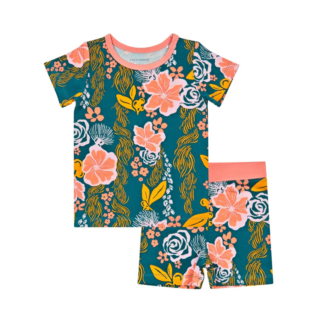 Lā Lei Short Bamboo Pajamas