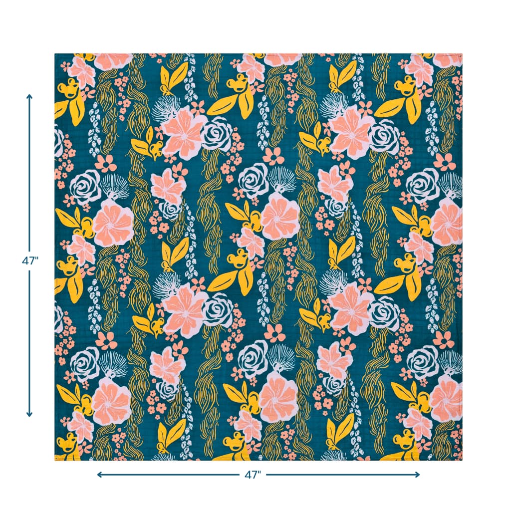 Lā Lei Muslin Swaddle Blanket