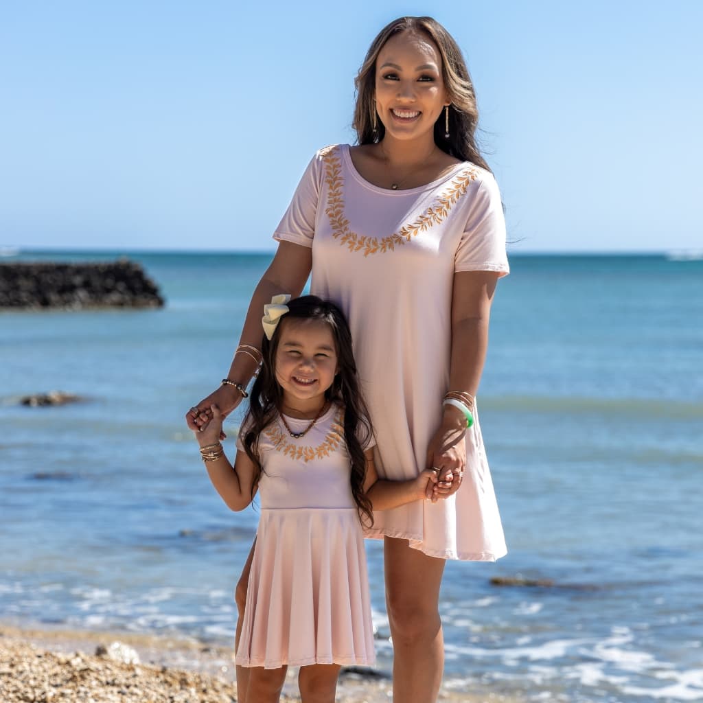 Lei Pua Melia Bamboo T-Shirt Dress