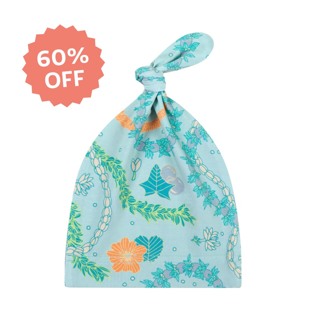 Lei Stand Bamboo Knotted Hat