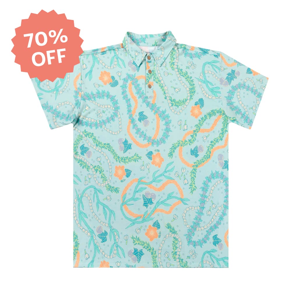 Lei Stand Men's Polo Shirt