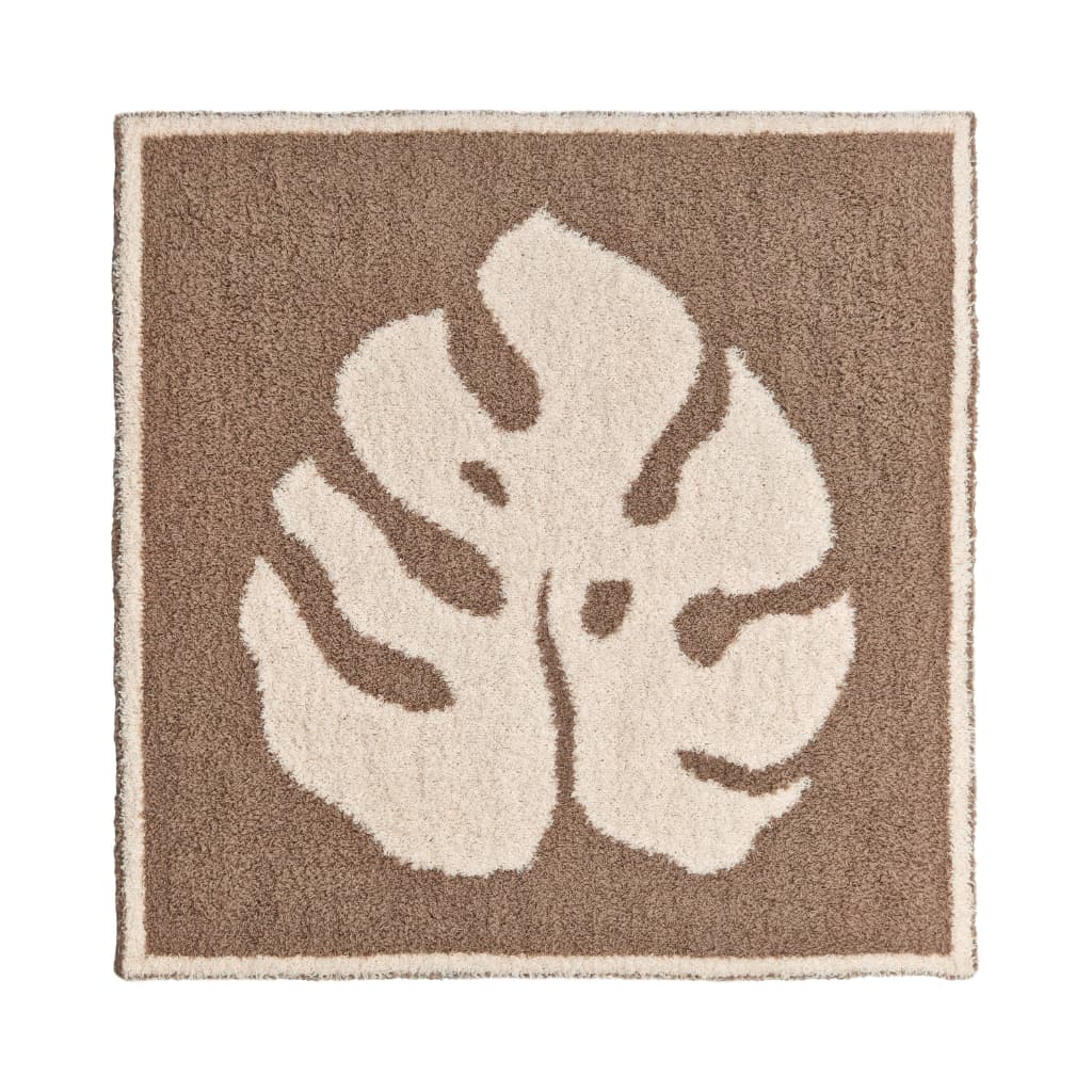 Mocha Monstera Mini Bliss Blanket