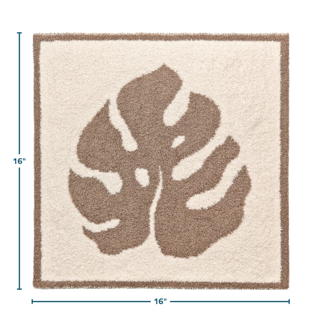 Mocha Monstera Mini Bliss Blanket