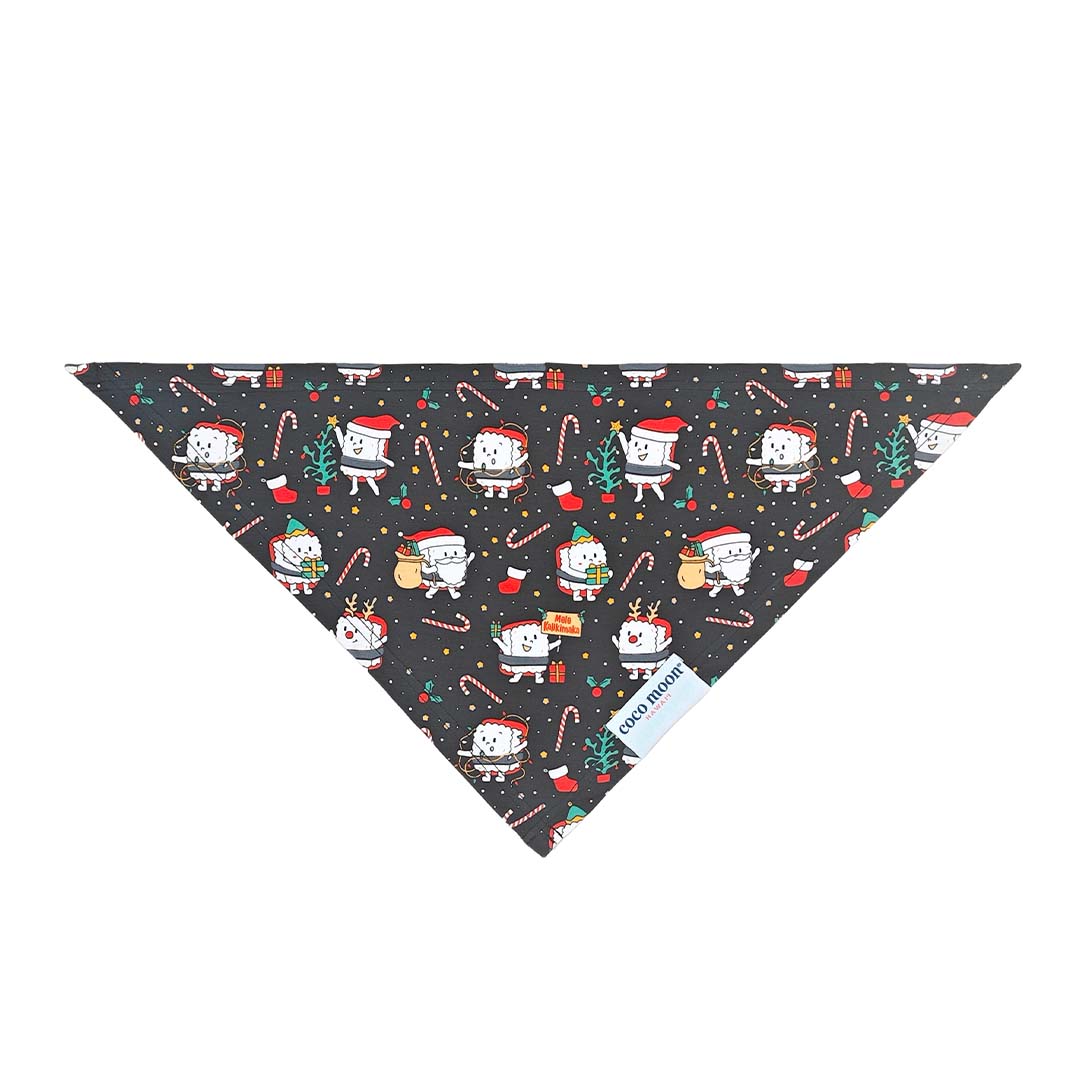 Merry Musubi Bamboo Pet Bandana