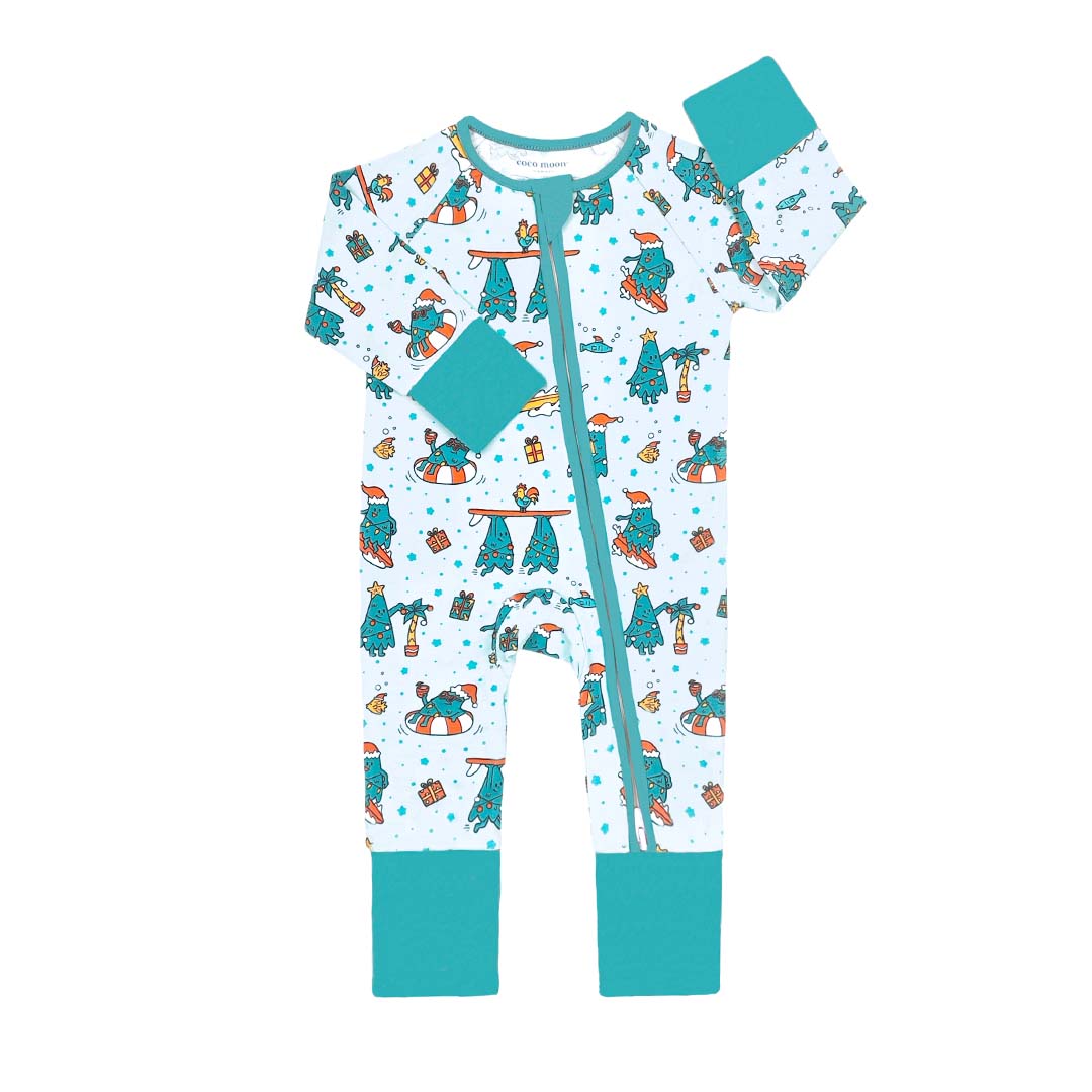 Mistle-Toes On The Nose Bamboo Coverall