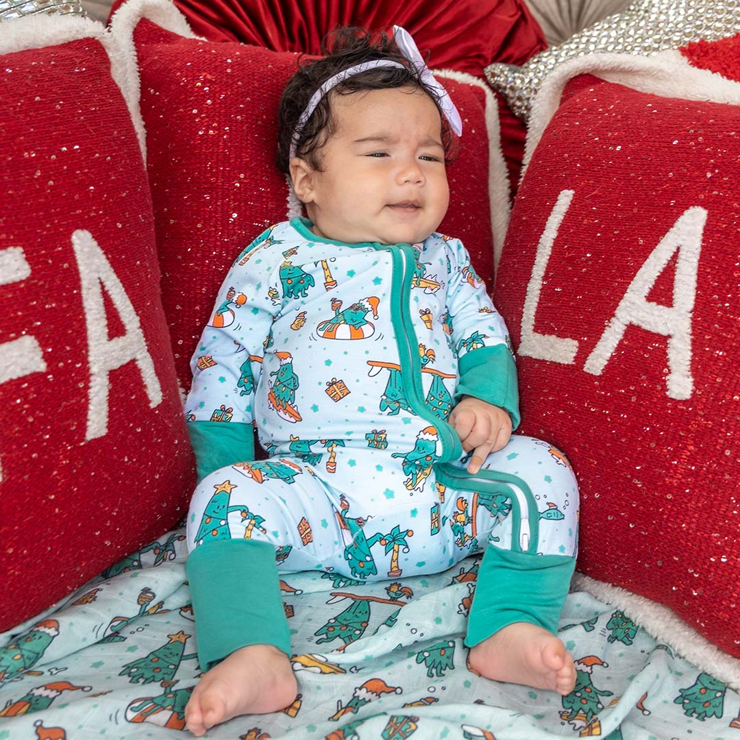 Mistle-Toes On The Nose Bamboo Coverall