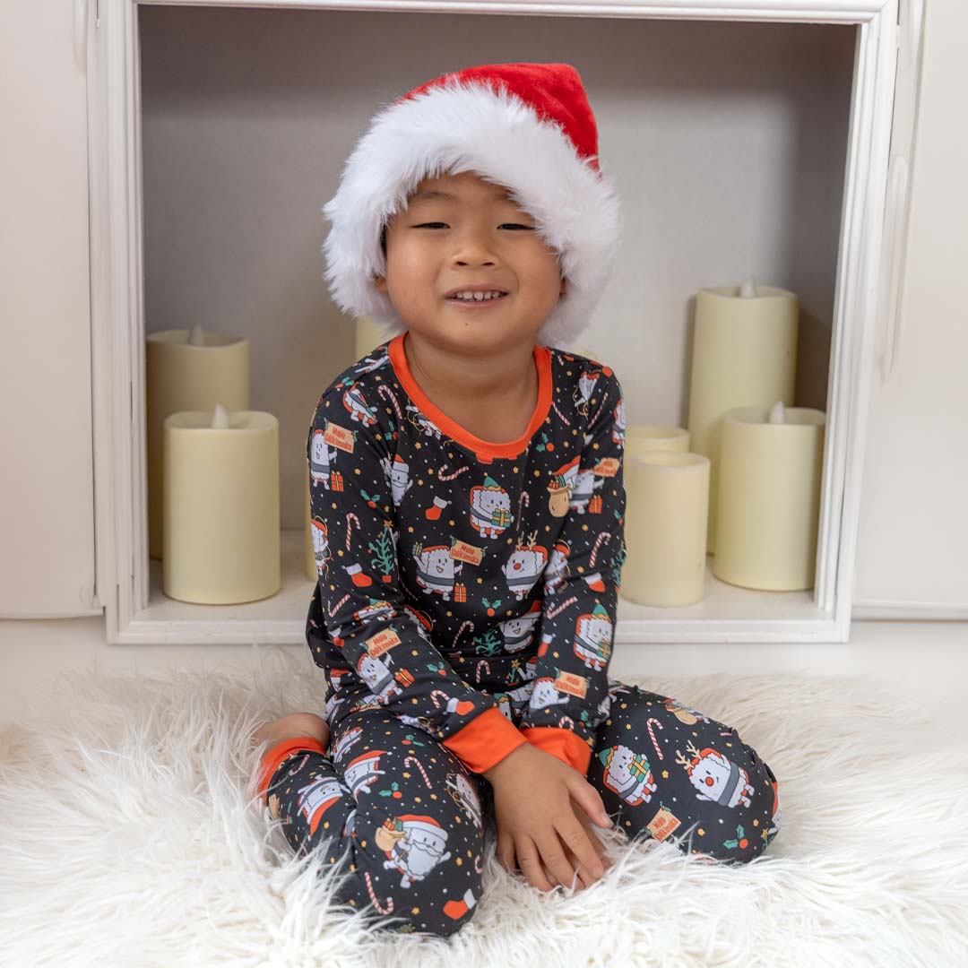 Merry Musubi Long Bamboo Pajamas