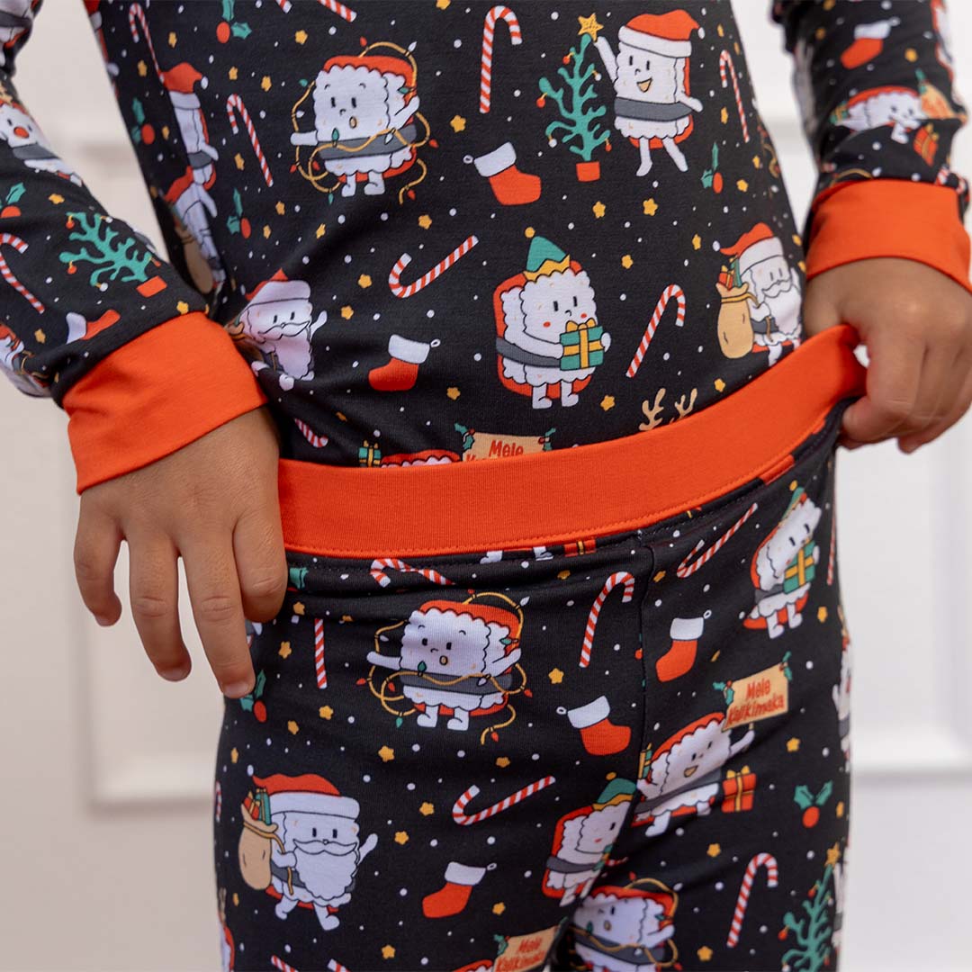 Merry Musubi Long Bamboo Pajamas