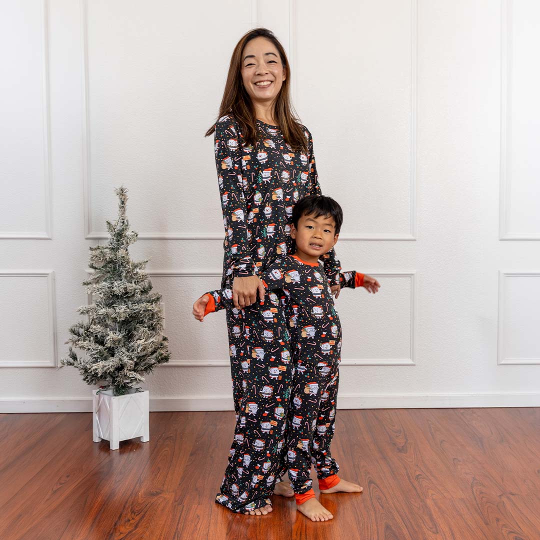Merry Musubi Women's Long Bamboo Pajamas