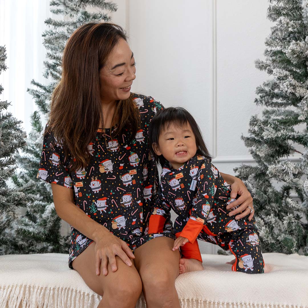 Merry Musubi Women's Short Bamboo Pajamas