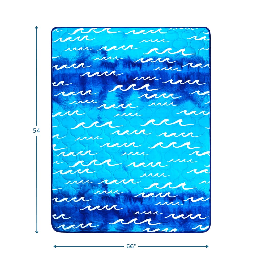 Nalu Quilted Bamboo Blanket