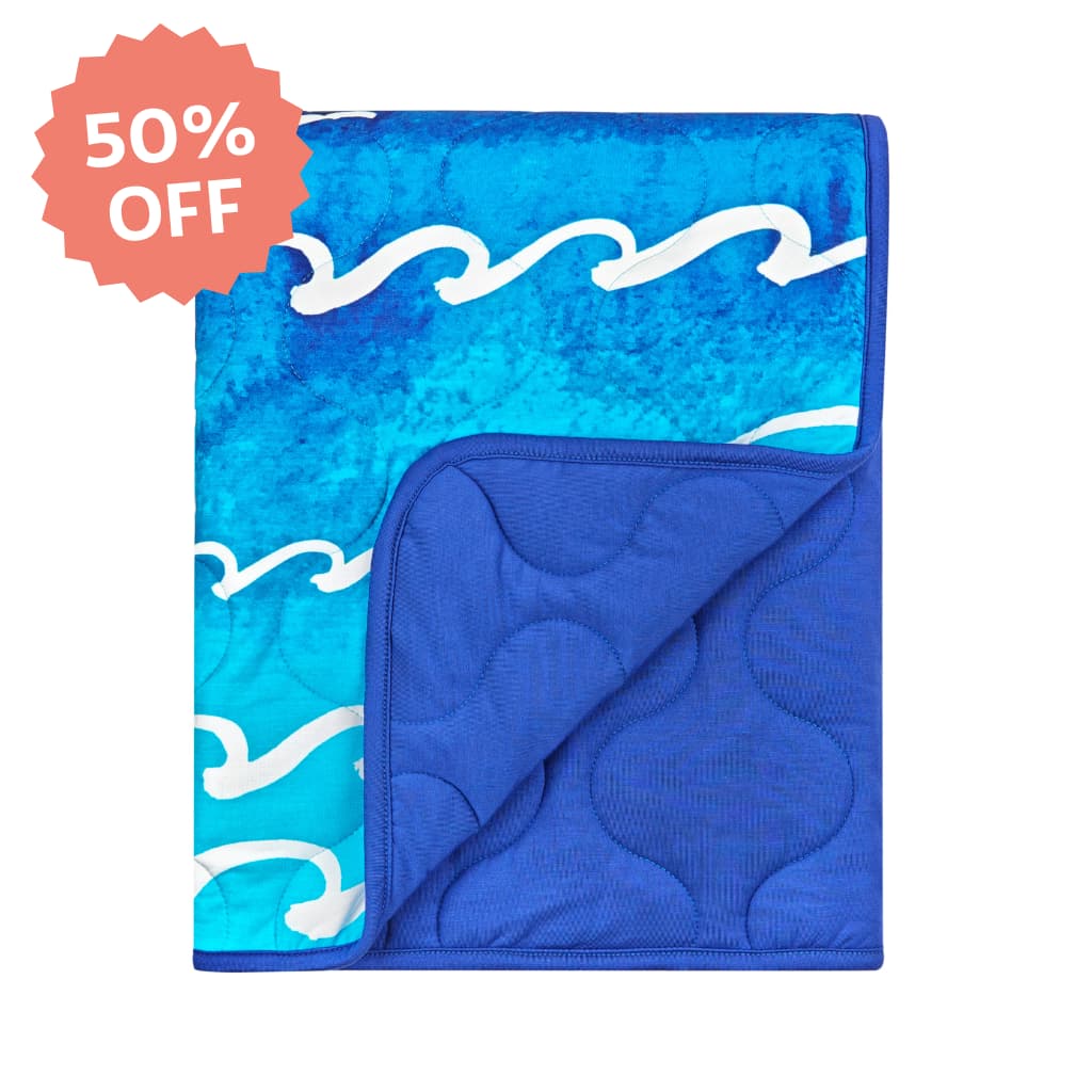 Nalu Quilted Bamboo Blanket