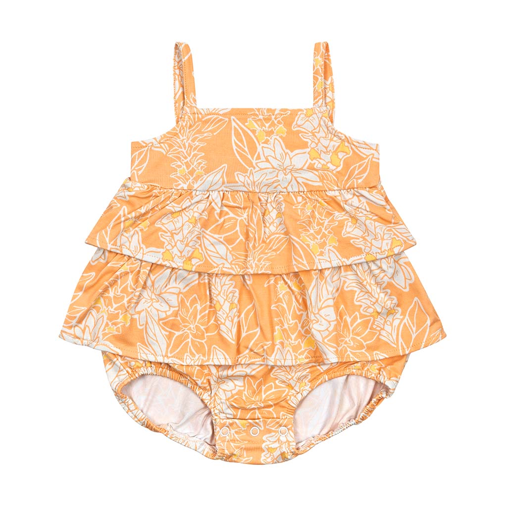 'Olena Tiered Ruffle Onesie