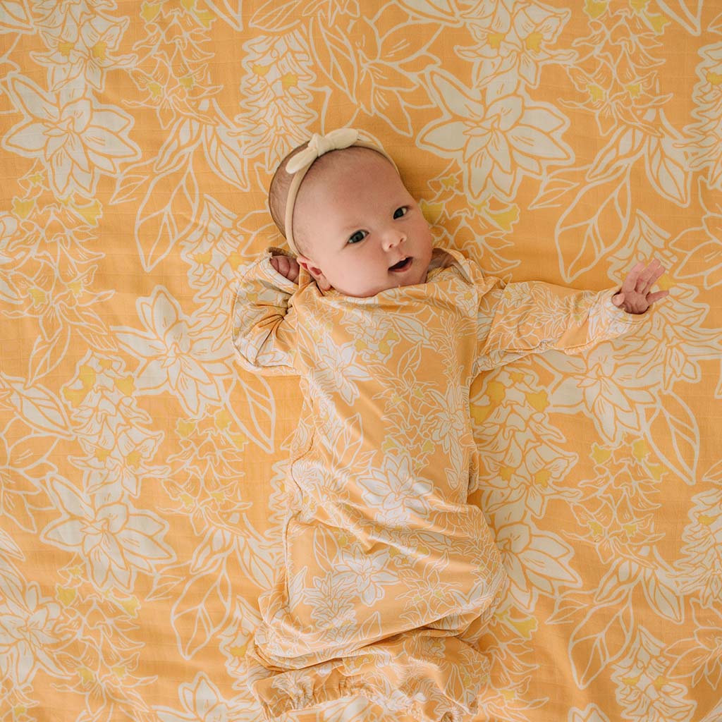 ʻOlena Bamboo Layette Gown
