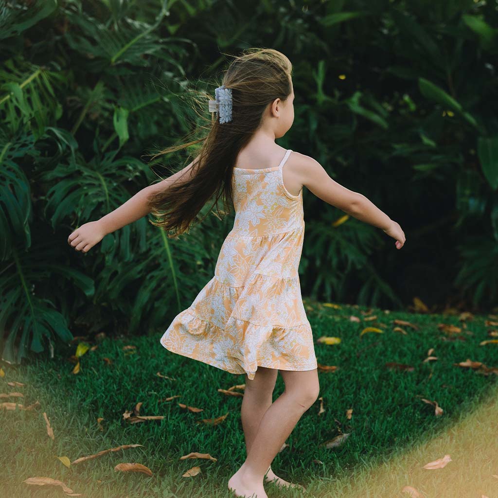 'Olena Bamboo Ruffle Tier Dress