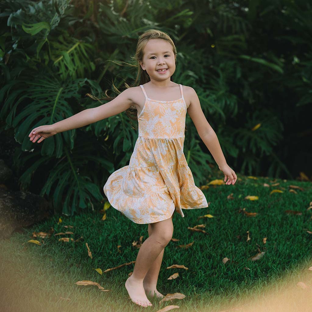 'Olena Bamboo Ruffle Tier Dress