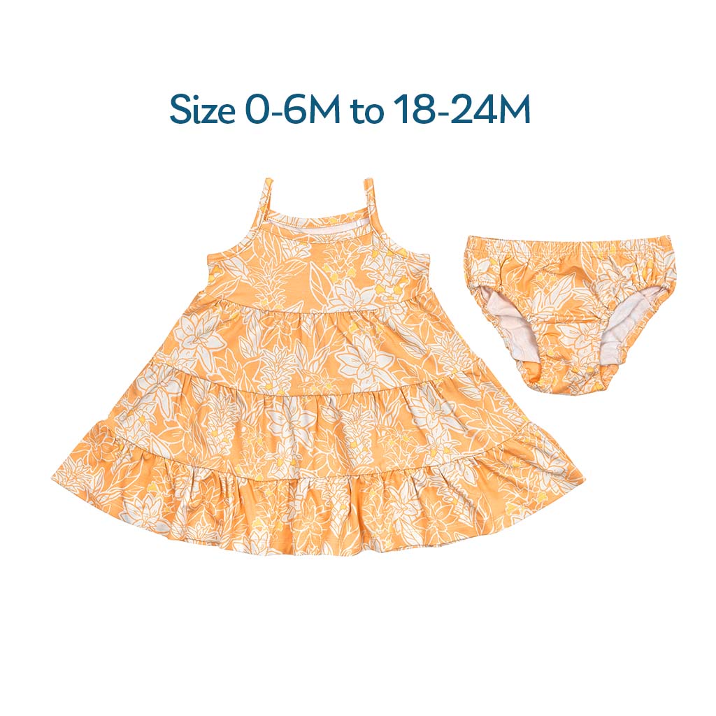 'Olena Bamboo Ruffle Tier Dress