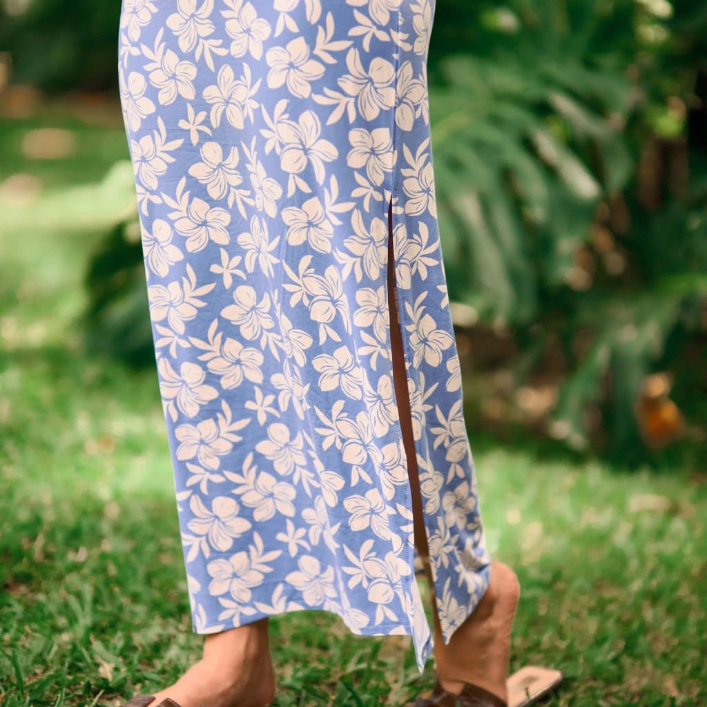 Plumeria Dreams Women's Everyday Maxi Tee Dress