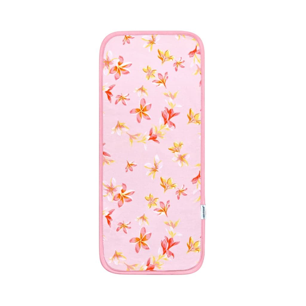 Plumeria Honey Burp Cloth