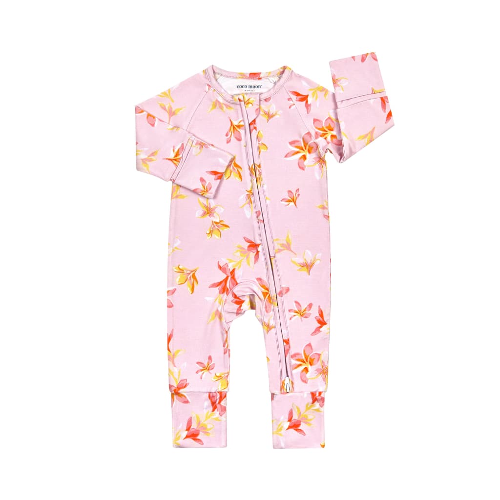Plumeria Honey Bamboo Coverall