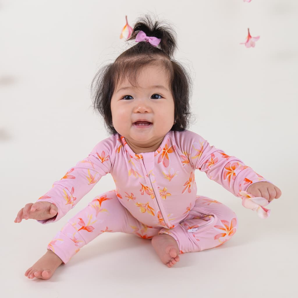 Plumeria Honey Bamboo Coverall