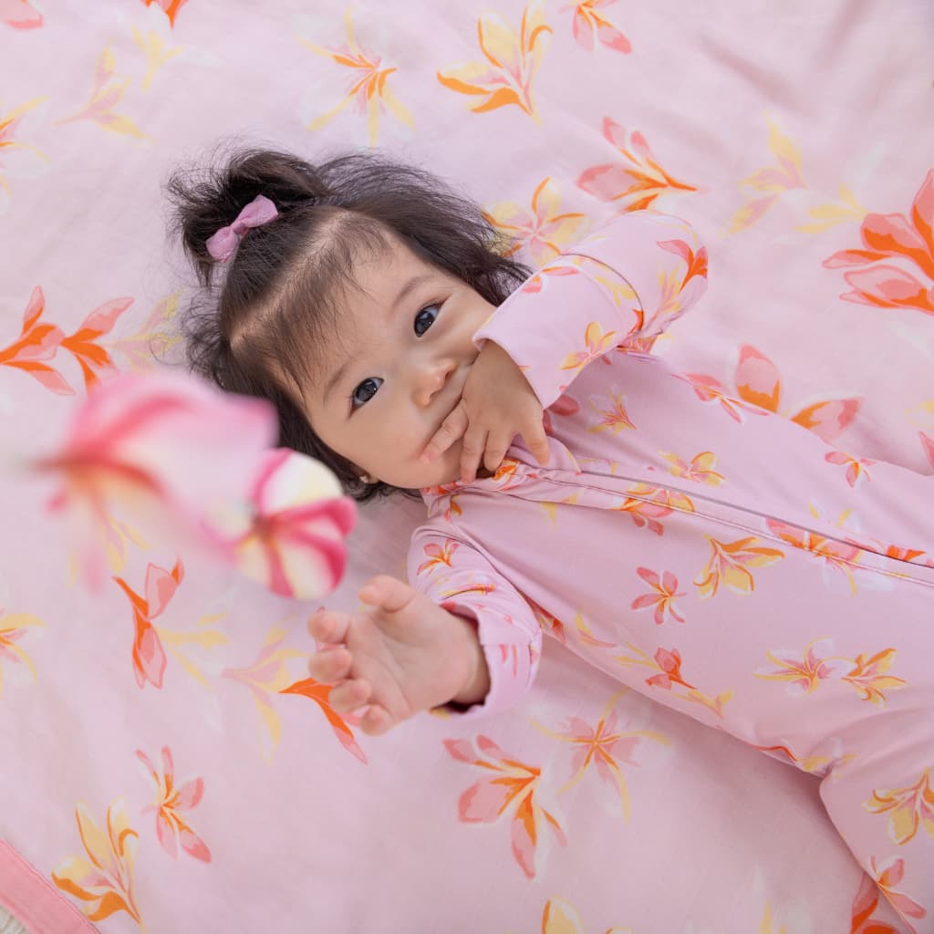Plumeria Honey Bamboo Coverall