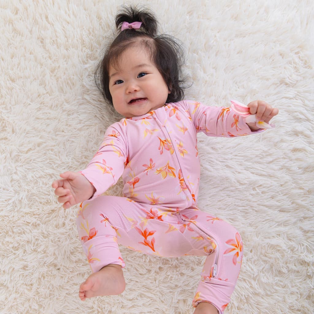 Plumeria Honey Bamboo Coverall