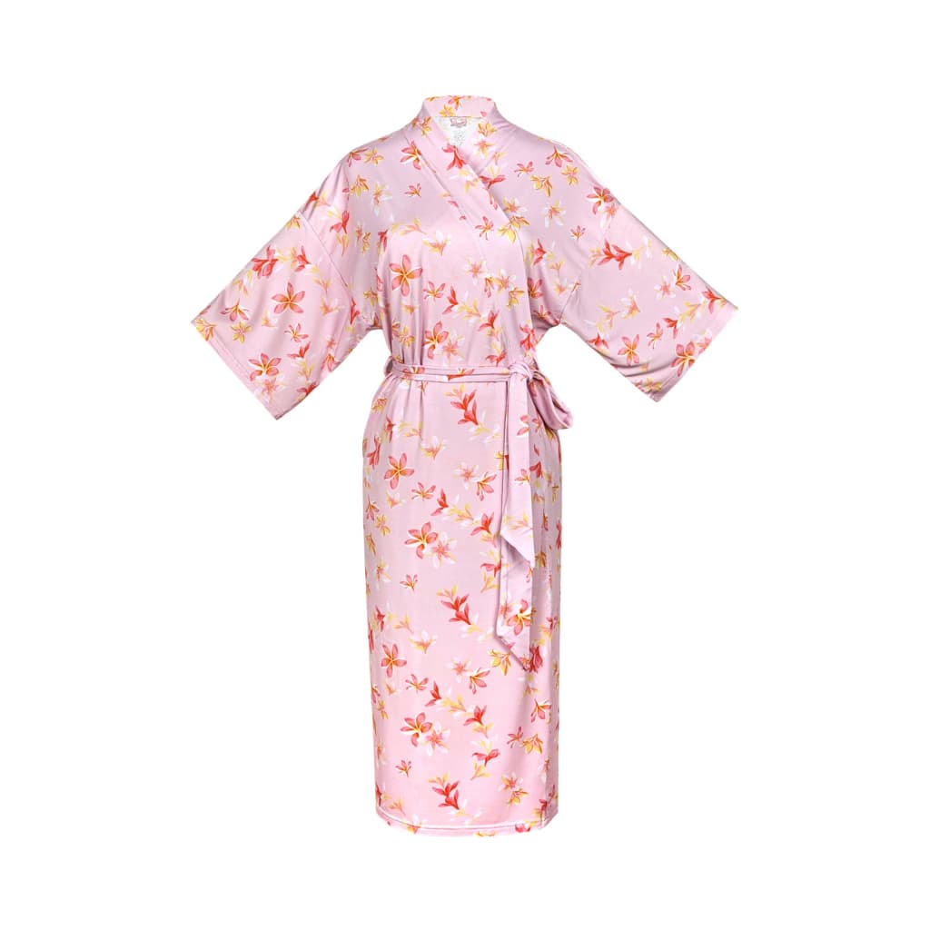Plumeria Honey Bamboo Mama Robe