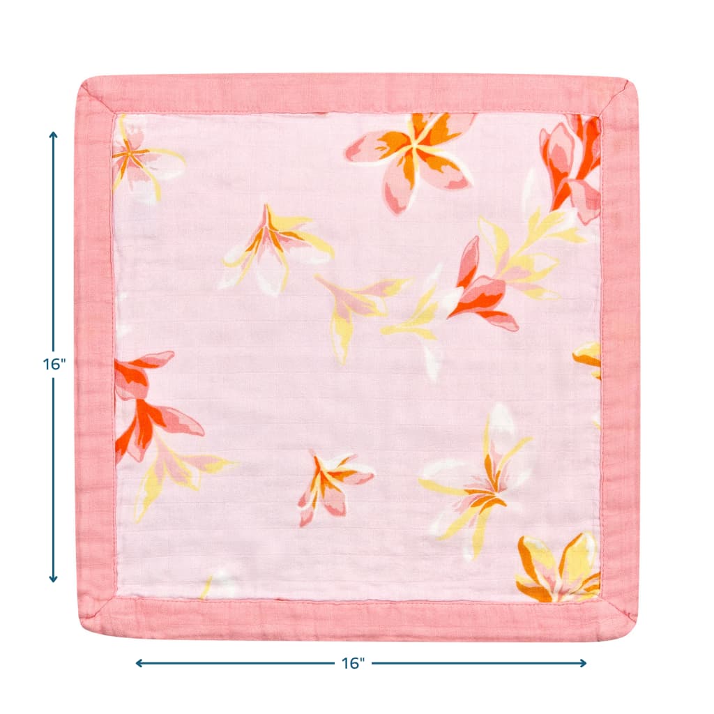 Plumeria Honey Security Blanket