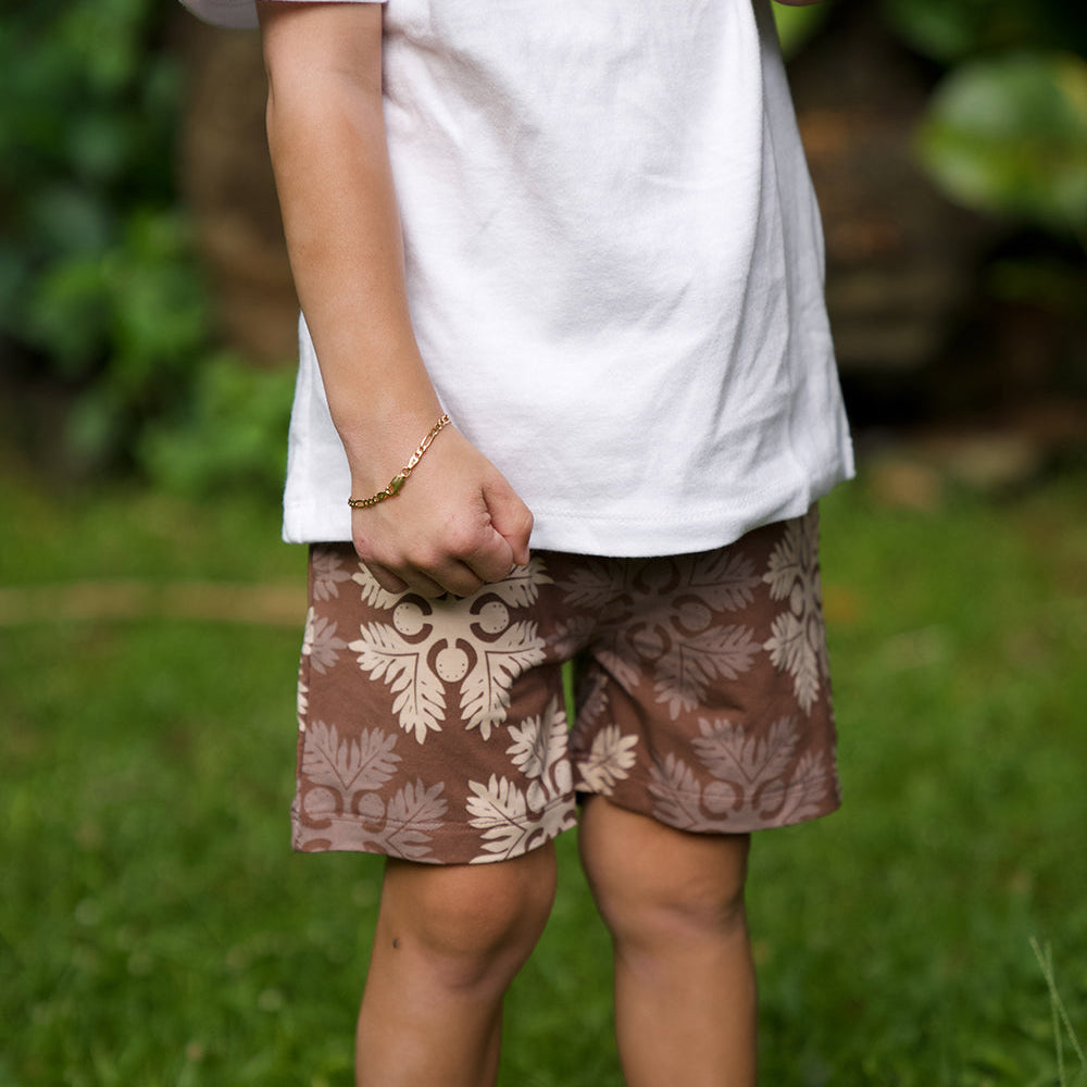 ʻUlu Spice Bamboo Drawstring Shorts
