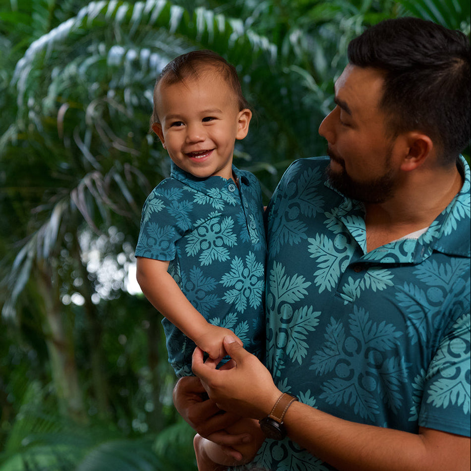 ʻUlu Grove Men's Bamboo Polo