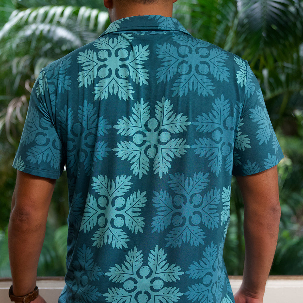 ʻUlu Grove Men's Bamboo Polo