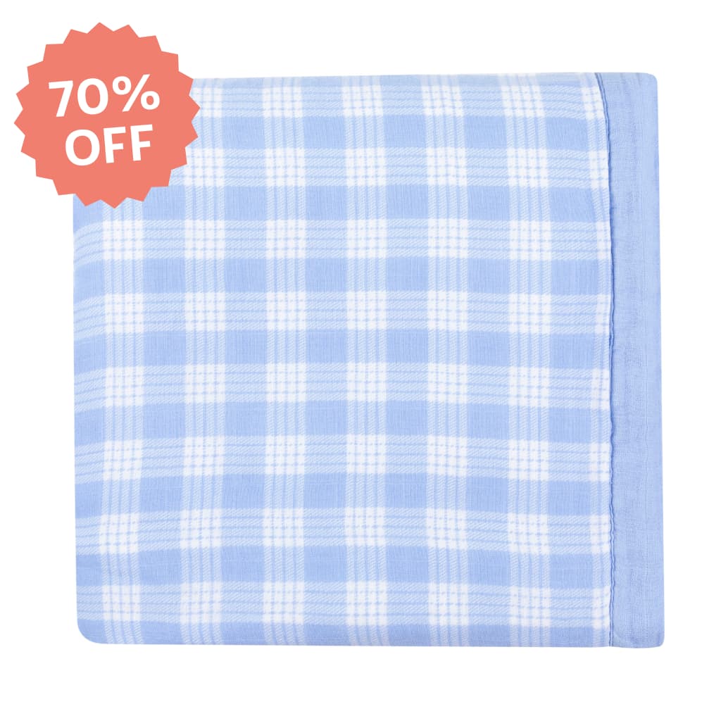 Palaka Polū Baby Quilt