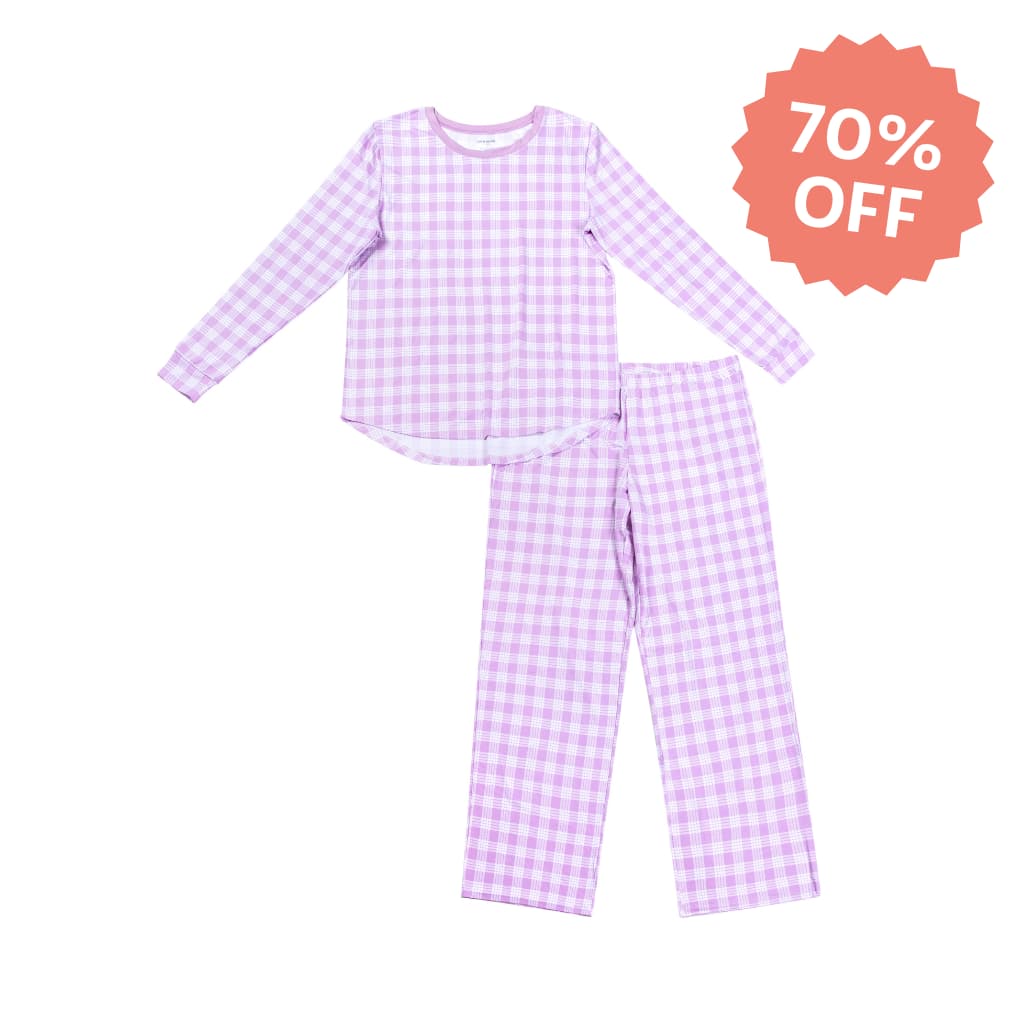 Palaka Poni Women's Long Bamboo Pajamas