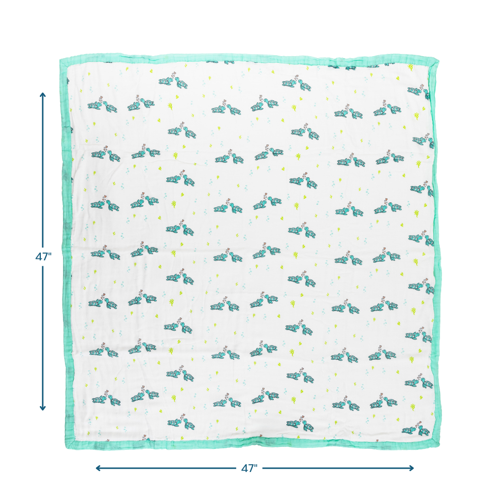Honu Honi Baby Quilt