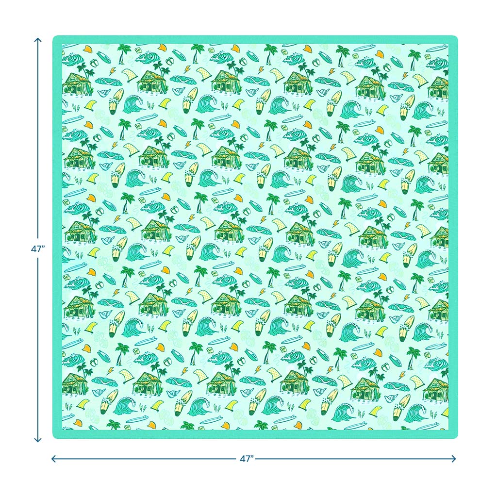 Golden Swell Baby Quilt