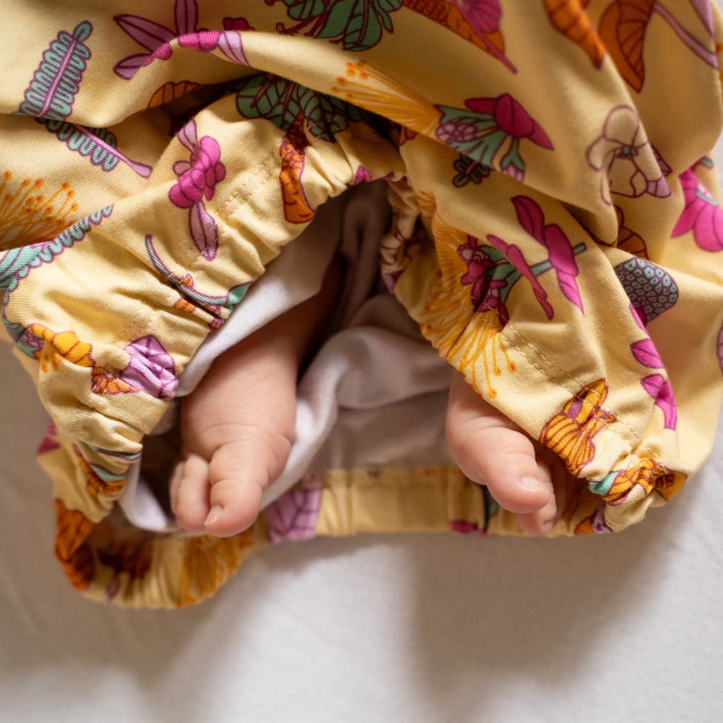 Roots & Blooms Bamboo Layette Gown